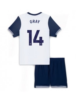 Tottenham Hotspur Archie Gray #14 Replika Hemmakläder Barn 2024-25 Kortärmad (+ byxor)